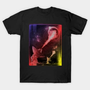 A very surreal space satellite scene. T-Shirt